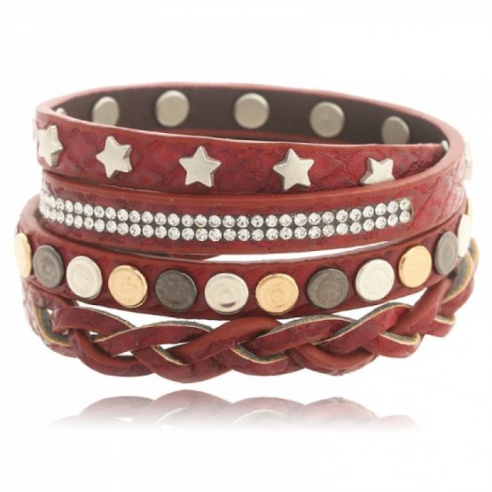 stoere armband studs sterren