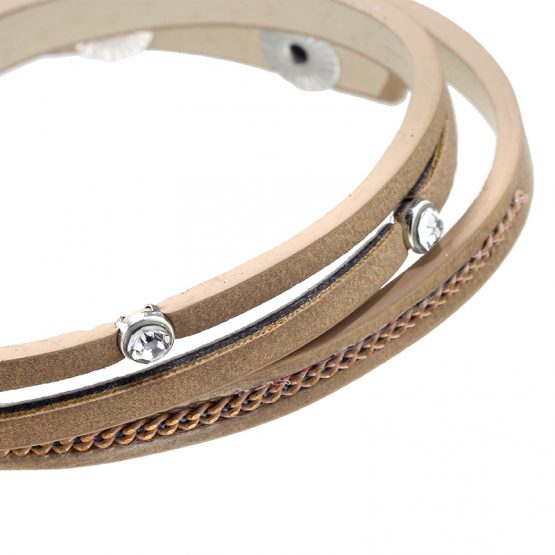 wikkelarmband met kwast franje