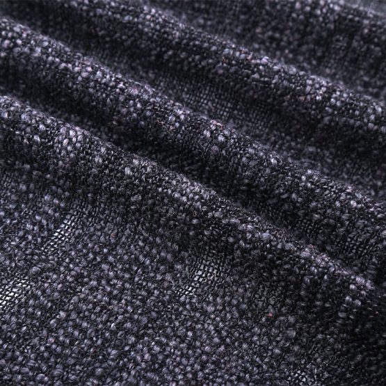 fuzzy sjaal zwart