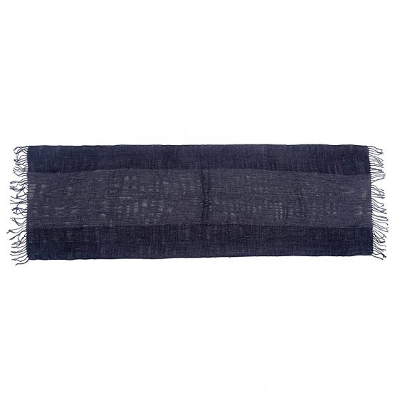 fuzzy sjaal zwart
