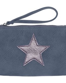 kleine blauwe tas met ster