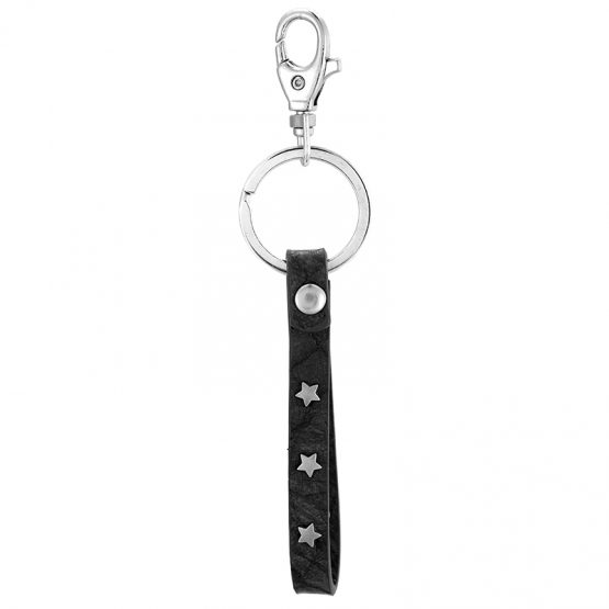 sleutelhanger tassenhanger sterren zwart