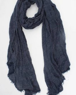 sjaal donkerblauw