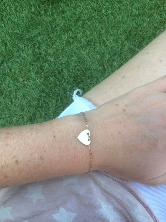 Leuk armbandje met hartje - Afbeelding 2