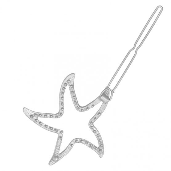 Trendy haarclip met ster - Afbeelding 2