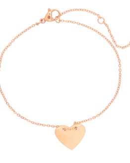 leuk stainless steel armbandje met hartje