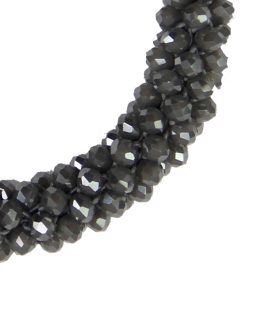 Mooie stretch armband met kleine kristallen, de armband is ook te gebruiken als haarelastiek, handig!