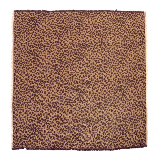 stoere sjaal met luipaard print, een must have