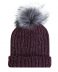 Supergave beanie bordeauxkleur