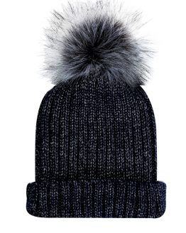 zwarte beanie glitters