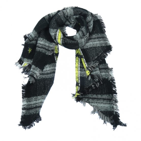stoere sjaal met strepen