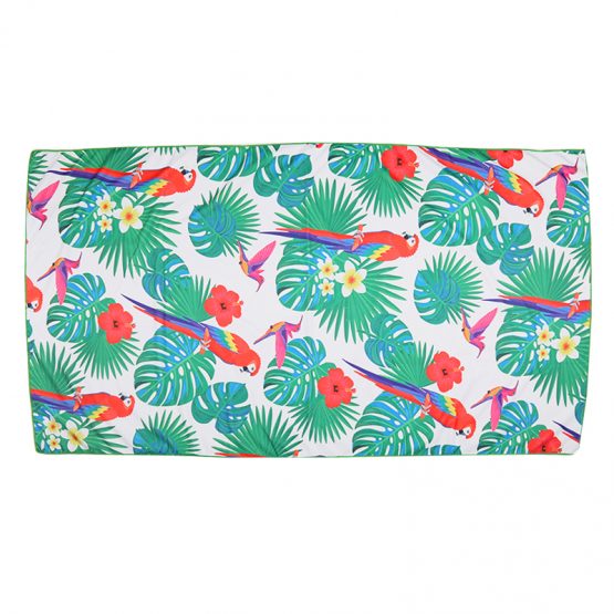 beach towel parrot parade