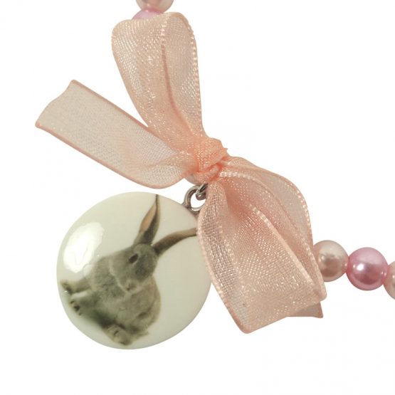 kinderarmband en ketting konijn