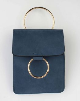 nette crossbody tas dubbele ring