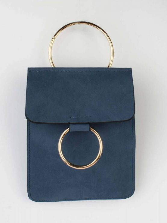 nette crossbody tas dubbele ring