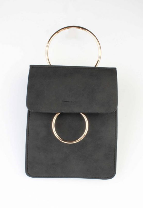 nette crossbody tas dubbele ring