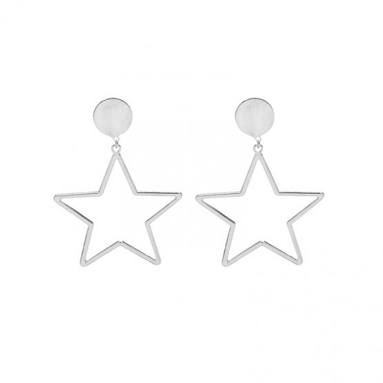 trendy oorbellen met ster