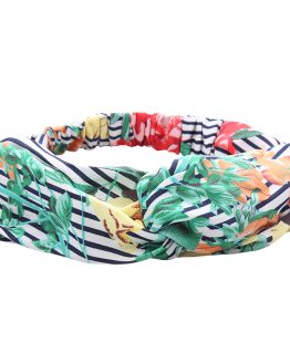 Trendy haarband met bloemen
