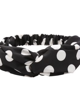 haarband met polkadots