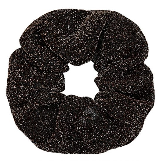 bruine glitter scrunchie