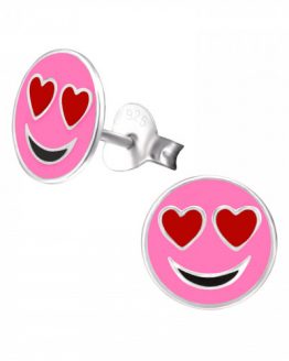 roze smiley kinderoorbellen