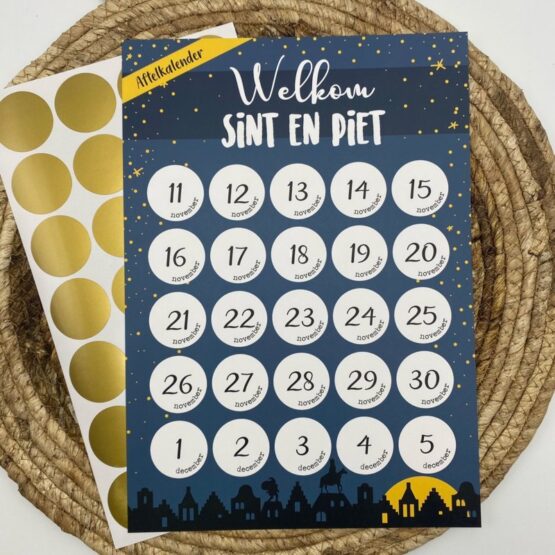 Sinterklaas aftelkalender