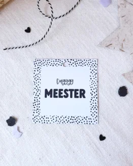 Cadeaukaartje dag meester