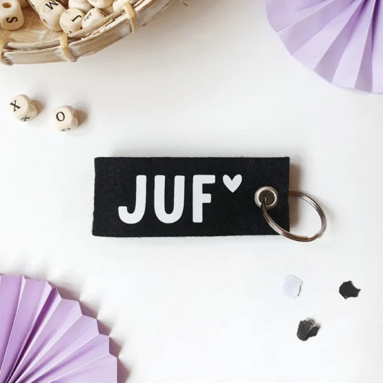 sleutelhanger voor de juf
