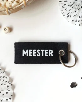 sleutelhanger voor de meester